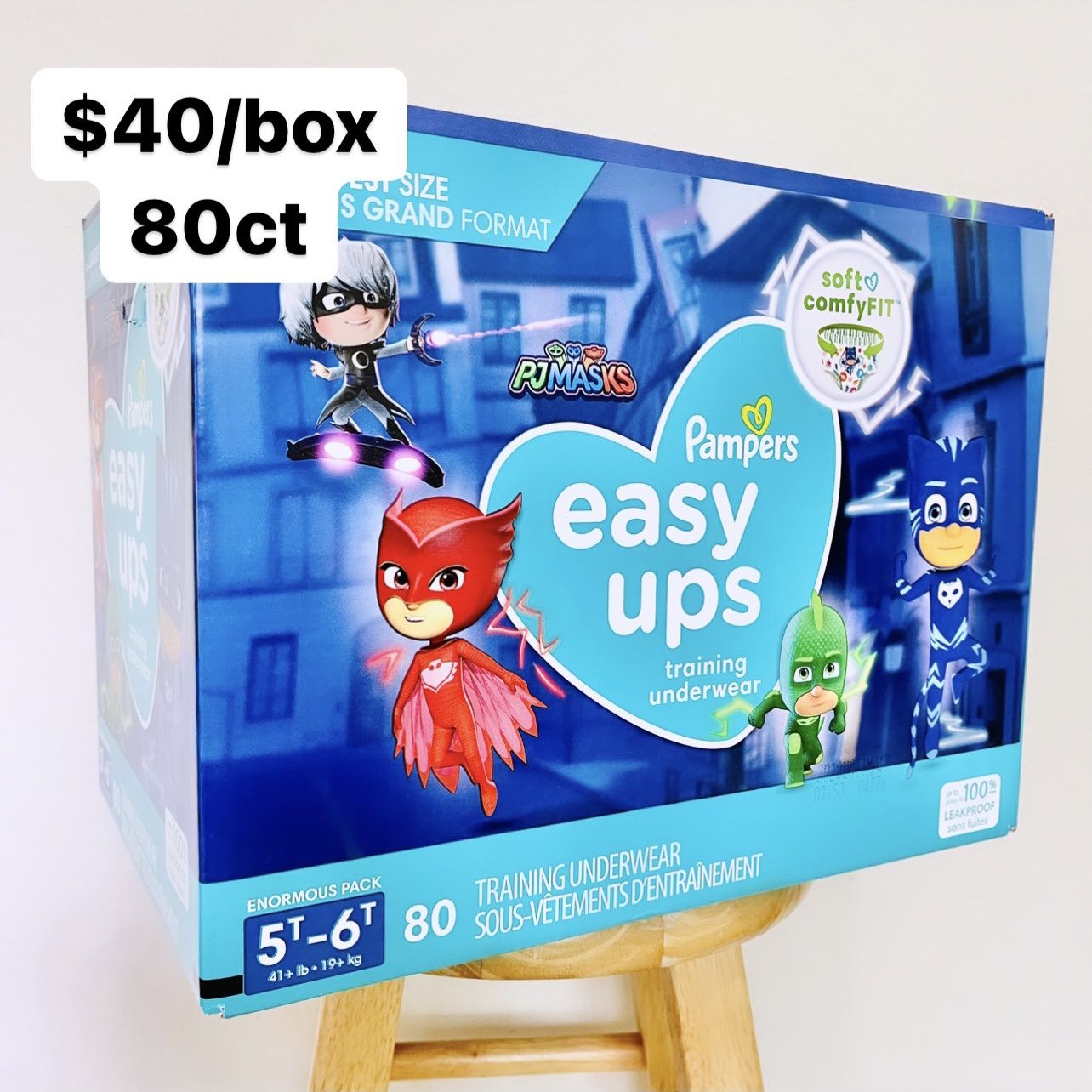Save on Pampers Easy Ups Boys 5T-6T PJ Masks Training Underwear 41