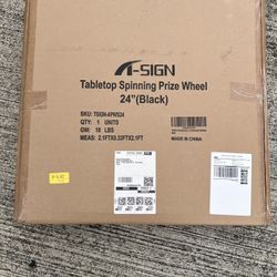 Table Top Spinning Prize Game