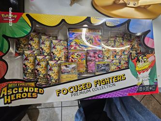 POKEMON ASCENDED HEROES FOCUS FIGHTER BOX