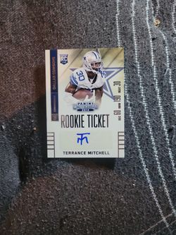 Dallas Cowboys Autographed Rookie Card
