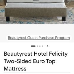 Queen Pillowtop Double-sided Mattress