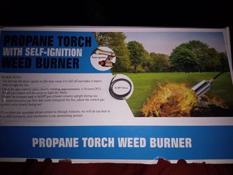 Propane Torch Weed Burner with Self-Ignition never used