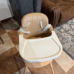 3-in-1 Baby High Chair with Adjustable Legs
