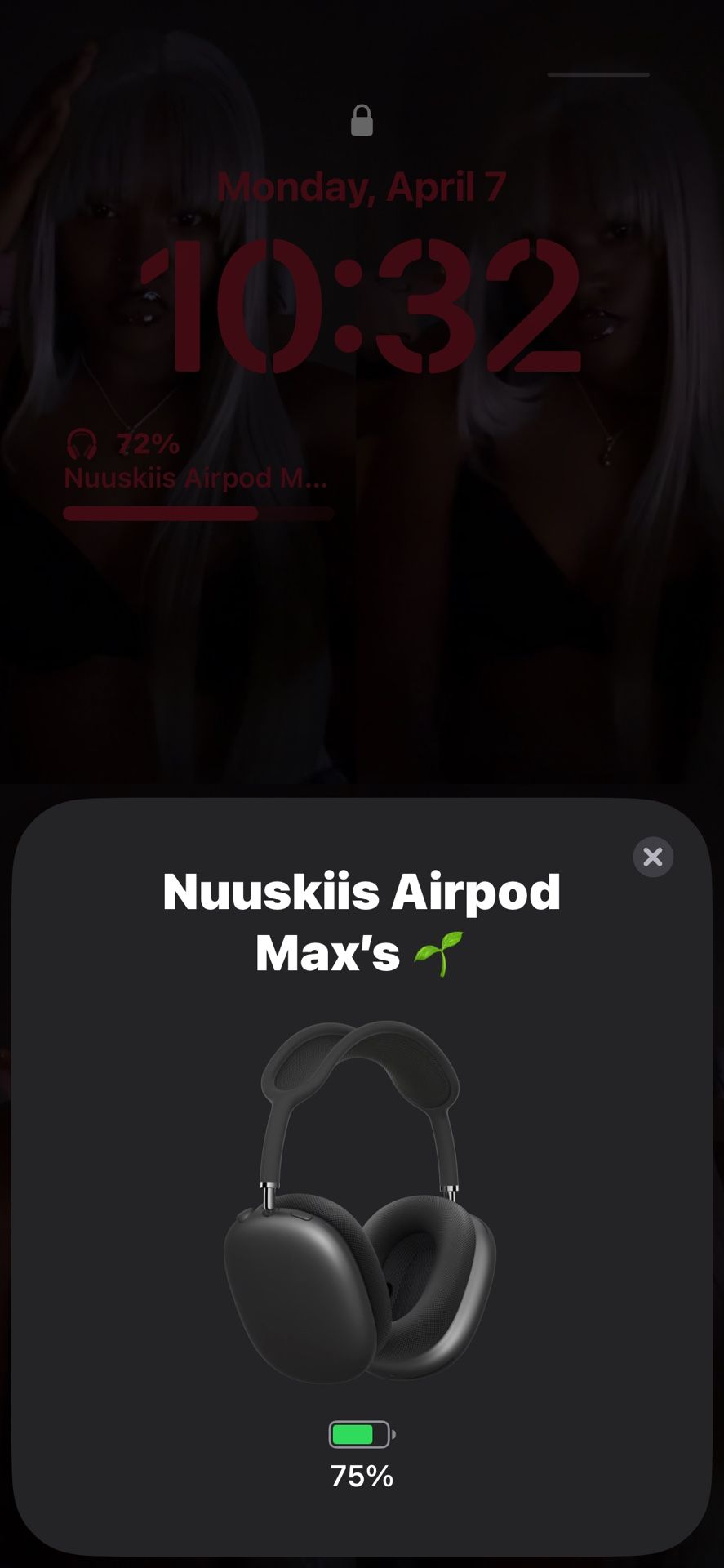 Grey Airpod Max