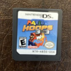 Nintendo DS Mario hoops 3 On 3 