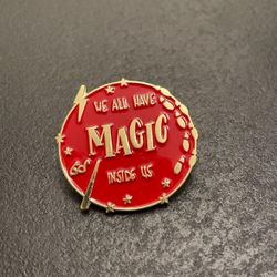 Magic Inside H Enamel Pin Badge Brooch Fashion Accessories