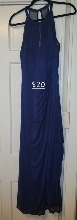 Long Dark Blue Dress