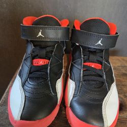 Air Jordan Jumpman Two Trey DQ8432 Black Basketball Shoes Sneakers 11C