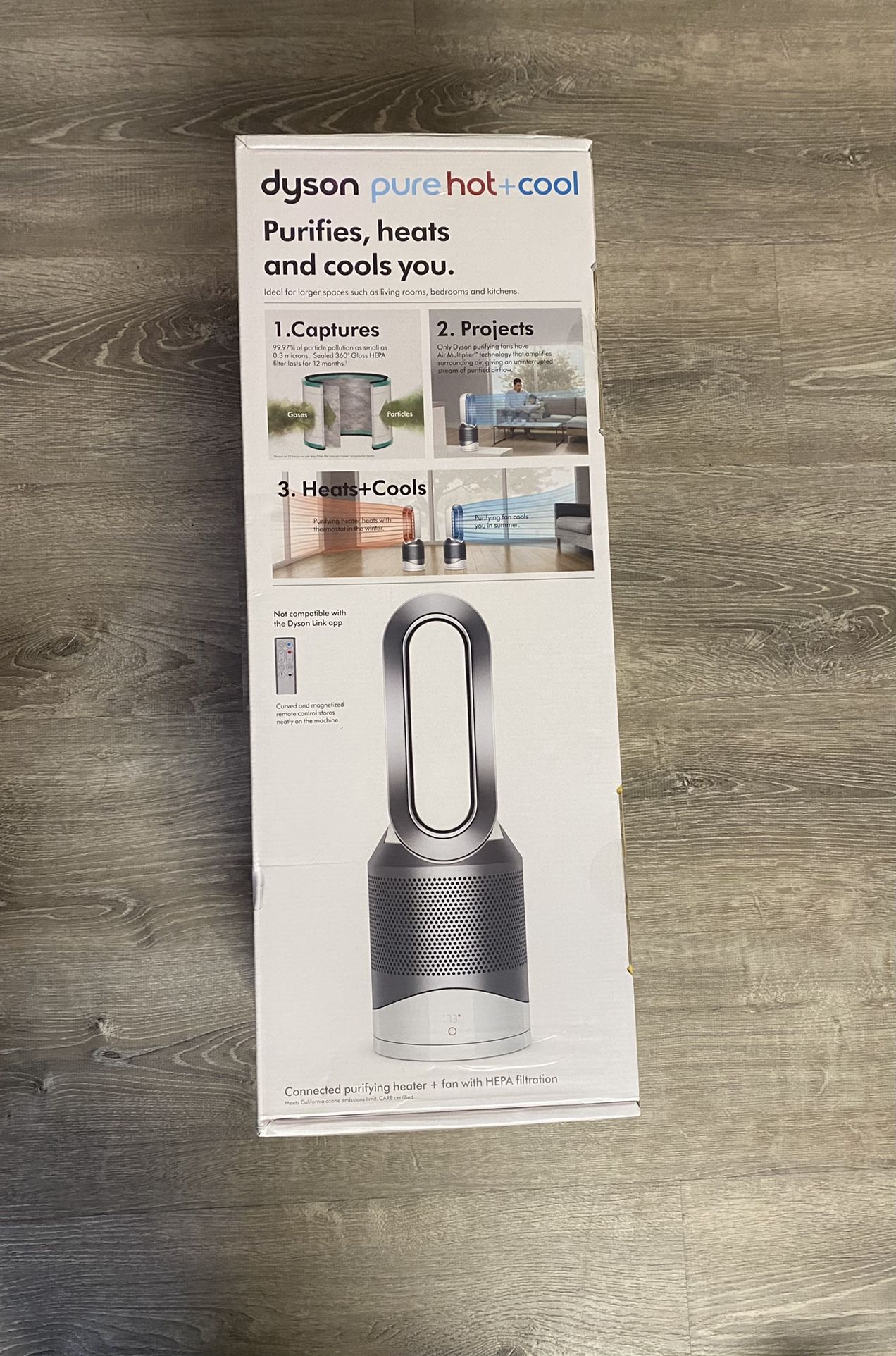 SEALED Dyson HP01 Pure Hot + Cool Air Purifier, Heater and Fan