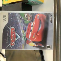 Wii DVD CARS MOVIE 