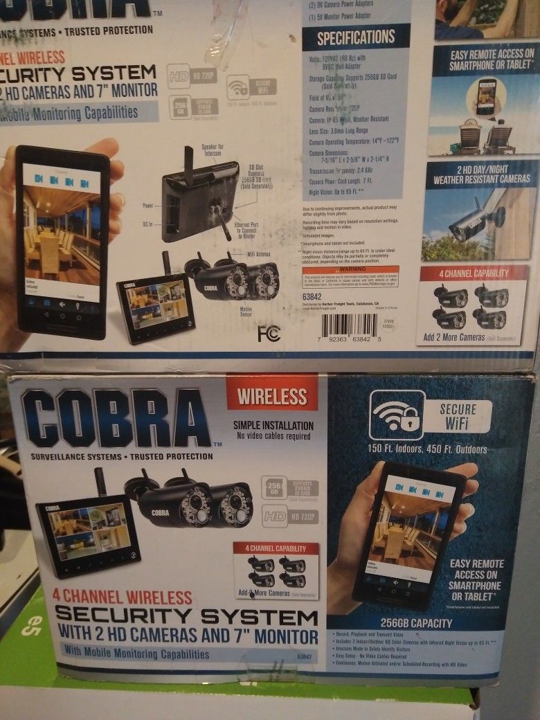 Channel Wireless Cobra Surveillance System 63842 Coupon Cobra