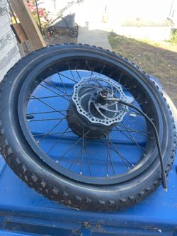 20in Rear e-bike rim with hub motor