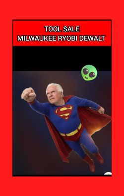 Discount tools MILWAUKEE RYOBI DEWALT