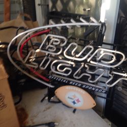 Bud Lite Sign May Need Transformer