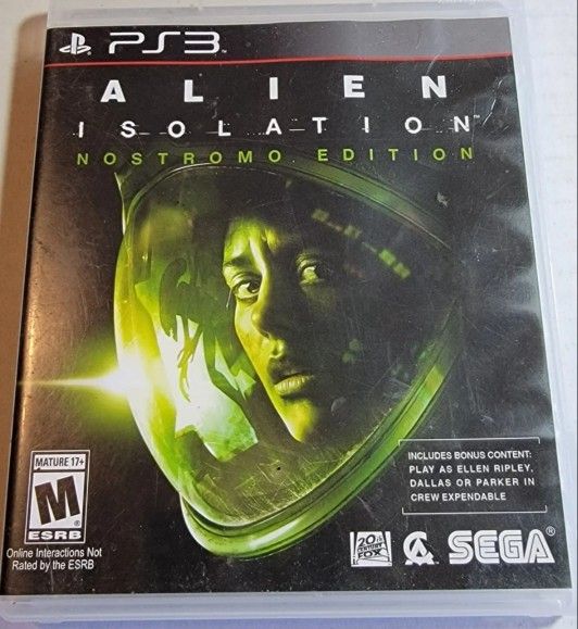Alien Isolation For PlayStation 3