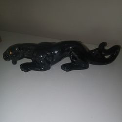 Mid Century  Ceramic Panther