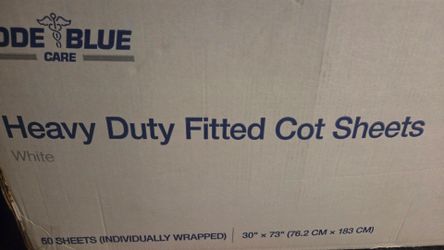 Dynarex Cot Fitted Sheet