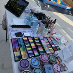 Face Painting, Temporary Tattoos, Face Bling, Glitter Kit 