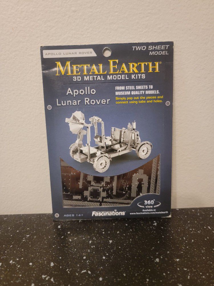 Apollo Lunar Rover 3D Metal Model Kit