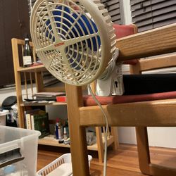 Clip On Desk Fan