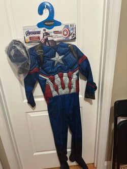 Marvel Captain America Kids Costume Medium
