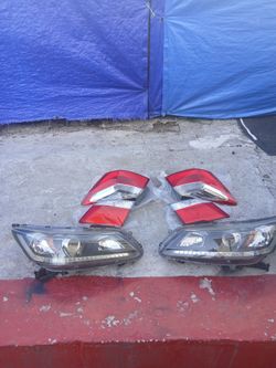 2013-2015 Honda Accord sport Headlights and Taillights Set