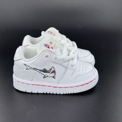 Nike SB Dunk Low Oski Great White (TD) Sz 3c