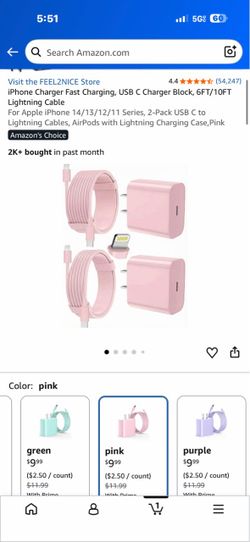 iPhone Charger Fast Charging