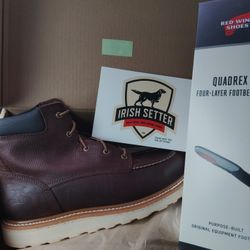 Irish Setter Steel Toe Boots (10.5) Men