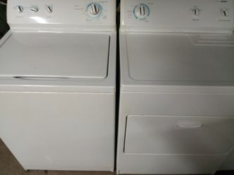 Nice Kenmore set washer and electric dryer they both work great