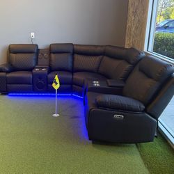 Sofa Electric Nuevo a Estrenar / Brand New power Reclining Sectional Sofa ….fast 🚚