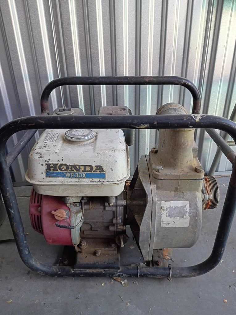 HONDA WB20XT 3 INCH WATER PUMP FLOODS-STORM DRAIN - POND DRAINAGE