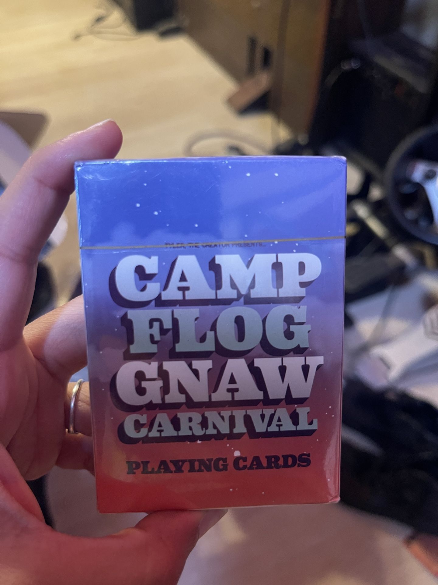 playing cards cfg camp flog gnaw golf wang tyler the creator