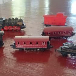 Vintage Soma Mini Train Cars 