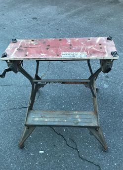 Vintage Black & Decker Workmate Dual Height 79-001 Portable Work Center and  Vise