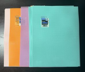 13 PCs Dative 7 Mesh Plastic Canvas 10.5x13.5