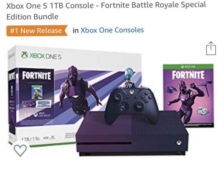 Xbox One S (Fortnite Edition)