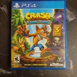 PS4 Game - Crash Bandicoot Trio