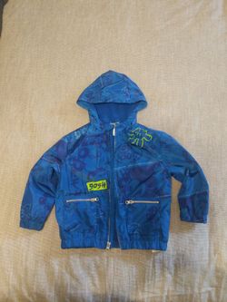 Gosh Kids  Mickey mouse Blue Hooded Zip-Up Jacket