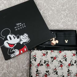 Mickey Mouse Wallet Set