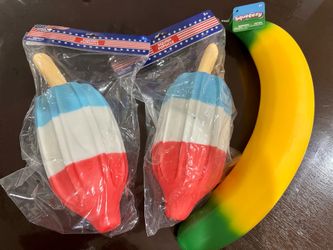 Banana Squeeezie and Popsicle