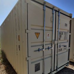 NEW 20ft Beige One Trip Shipping Containers For Sale 