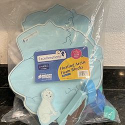 Excellerations floating arctic blocks 