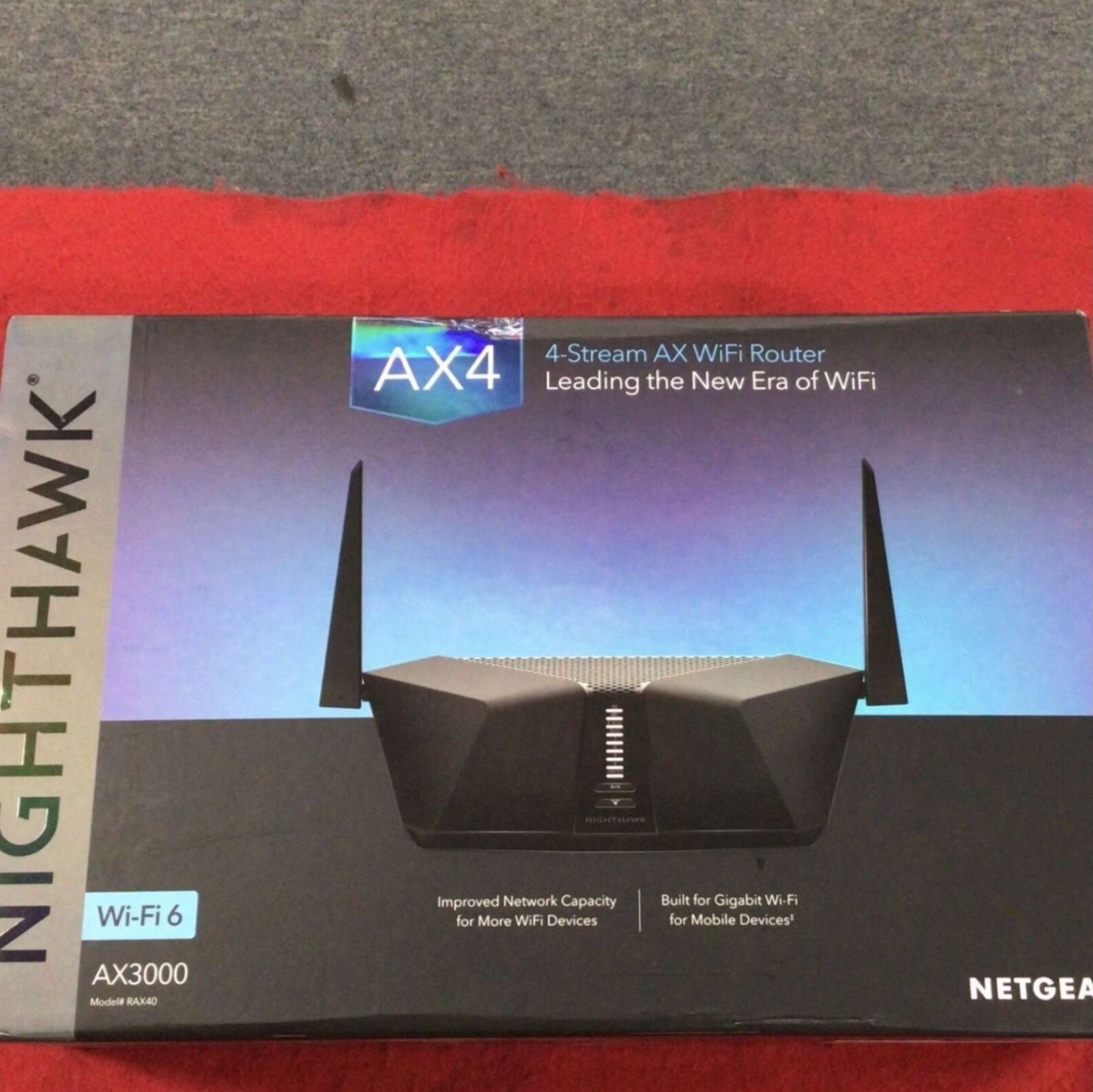 Netgear Rax35-100NAS Nighthawk Ax3000 4 Stream Dual-Band Wi-Fi 6-Router π΅ π³ π΅ Cash and Card Accepted