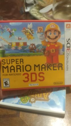 Super Mario maker nintendo3Ds (case only)