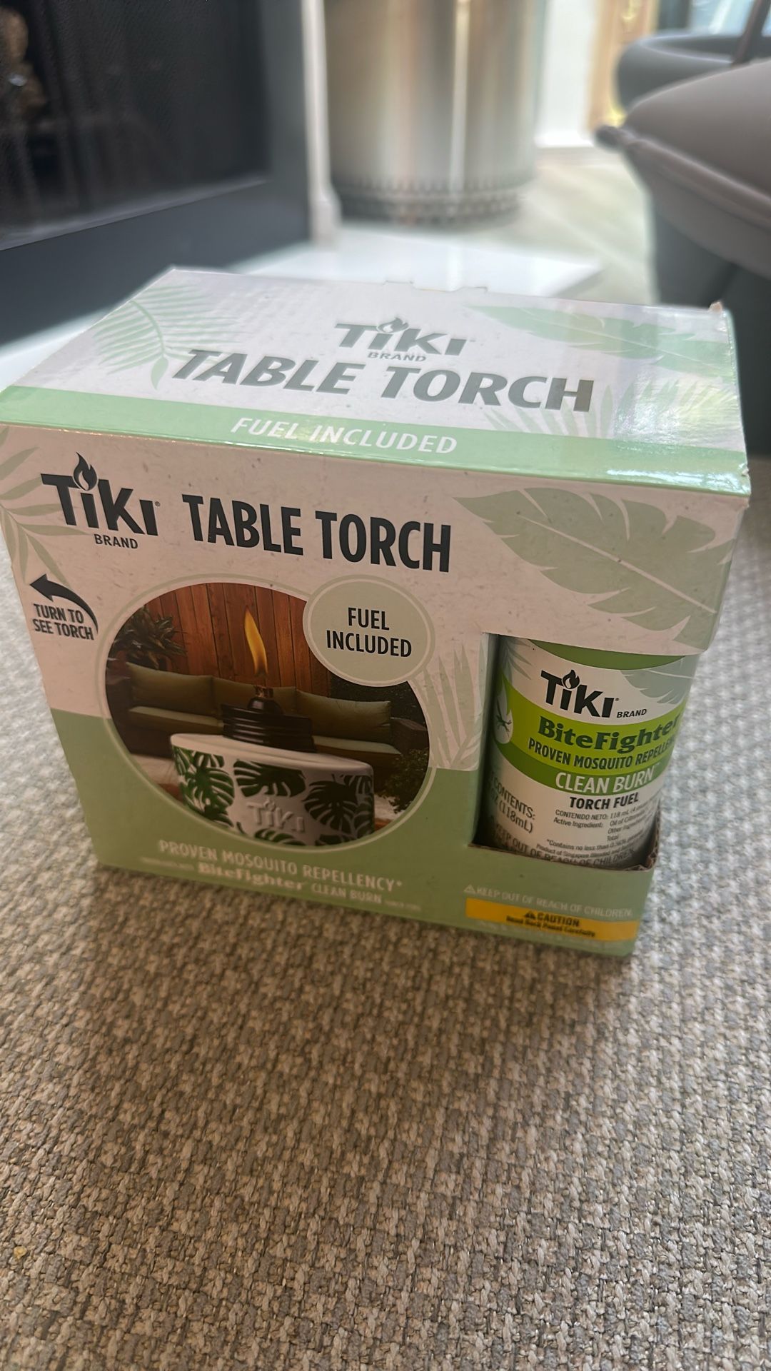 Tiki Table Torch Mosquito Repellent