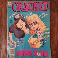 Cracked Magazine #273/Wayne's World/August 1992