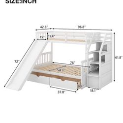 Twin Over Full Bunkbed