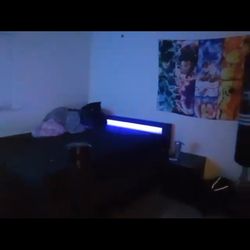 Upholstered platform beds