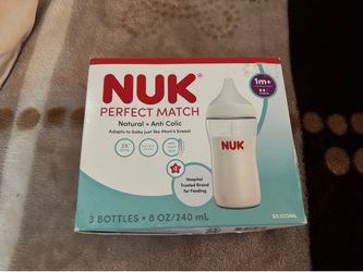 NUK Perfect Match Baby Bottle - Medium Flow